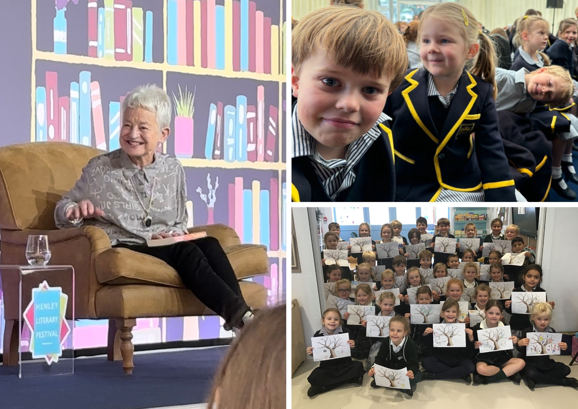 Year 1 and 2 visit Henley Literary Festival